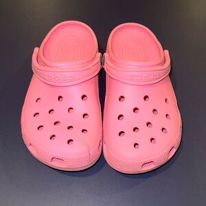 Pink Crocs